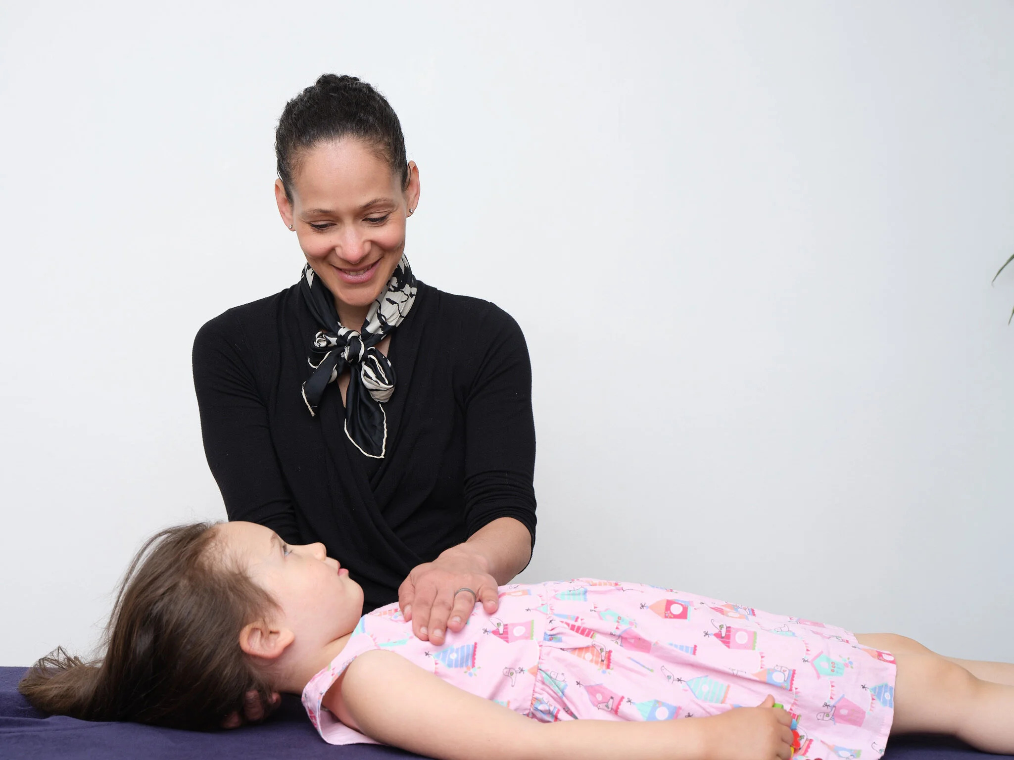 Alexandra, performing osteopathy services in East Grand Rapids 